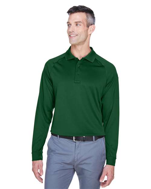 Men's Advantage Long Sleeve Tactical Polo - Harriton – M211L