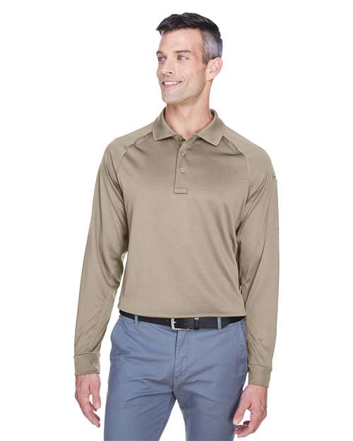 Men's Advantage Long Sleeve Tactical Polo - Harriton – M211L