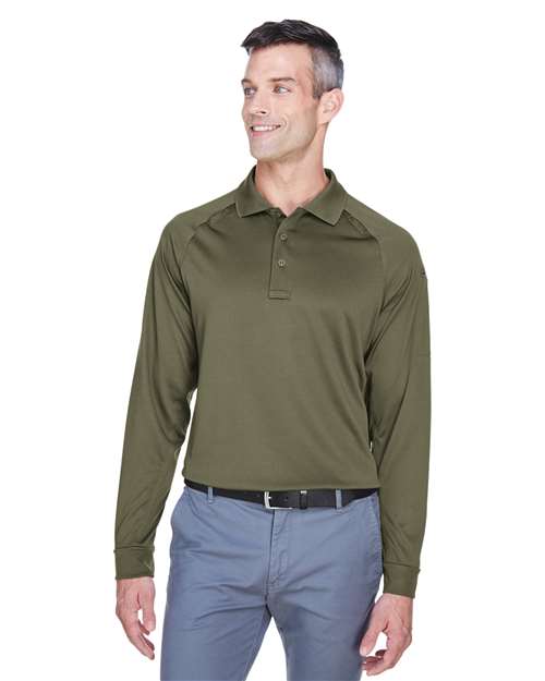Men's Advantage Long Sleeve Tactical Polo - Harriton – M211L