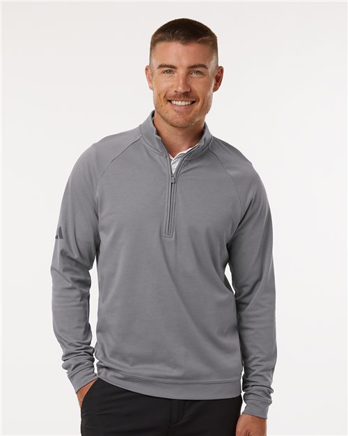 Men's Club Quarter-Zip Pullover - Adidas - A598
