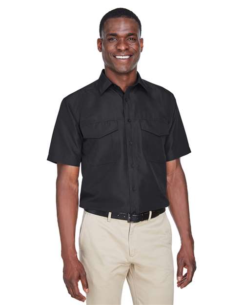 Men's Key West Short Sleeve Performance Staff Shirt - Harriton - M580