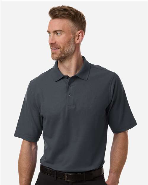 Men's Tall Maverick CVC Pique Polo - Harriton – M105T