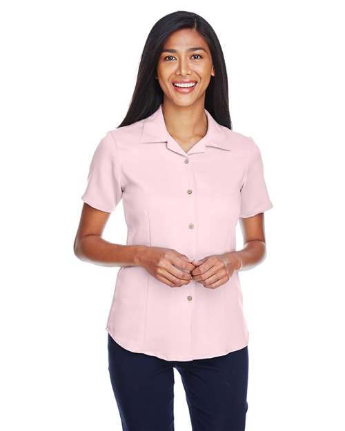 Women's Bahama Cord Camp Shirt - Harriton - M570W