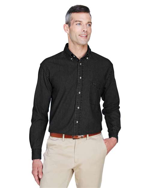 Men's Denim Shirt - Harriton - M550