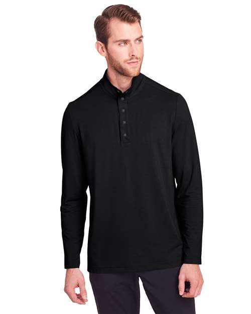 Men's JAQ Stretch Performance Snap-Neck Pullover - North End - NE400