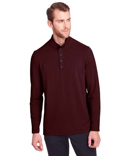 Men's JAQ Stretch Performance Snap-Neck Pullover - North End - NE400