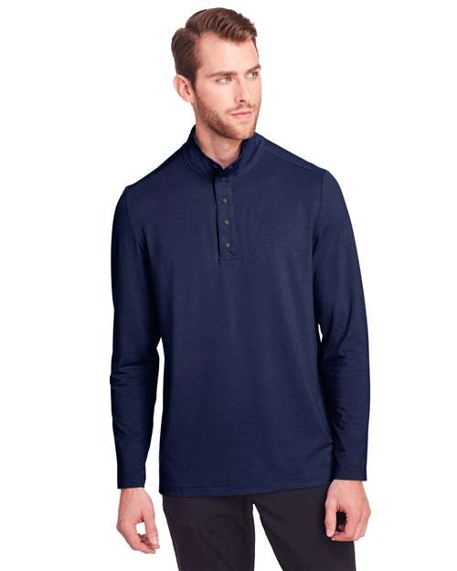 Men's JAQ Stretch Performance Snap-Neck Pullover - North End - NE400