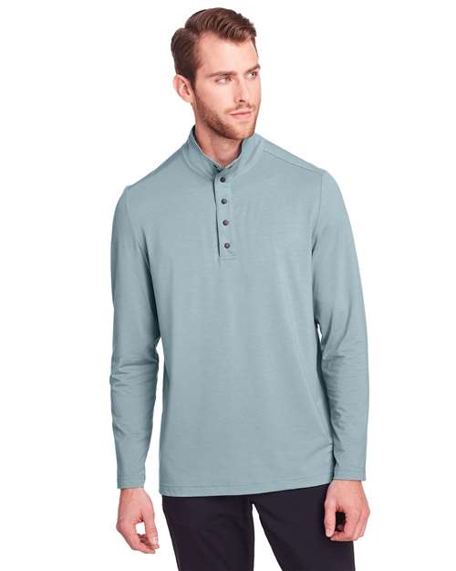 Men's JAQ Stretch Performance Snap-Neck Pullover - North End - NE400