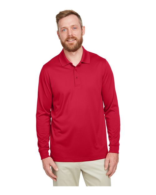 Men's Tall Advantage Long Sleeve Snag Protection Plus IL Polo - Harriton – M348LT