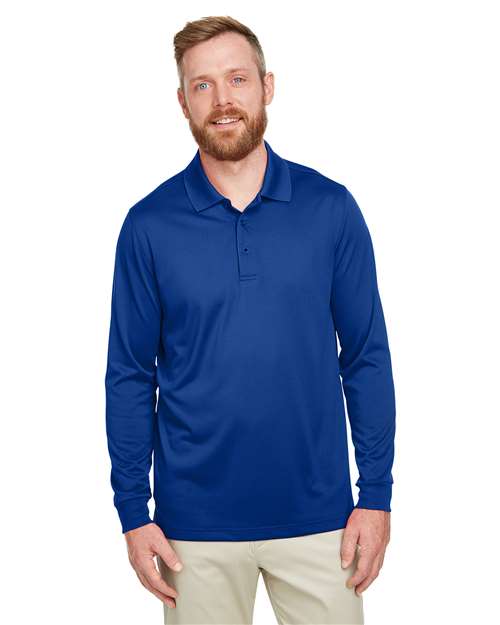 Men's Tall Advantage Long Sleeve Snag Protection Plus IL Polo - Harriton – M348LT
