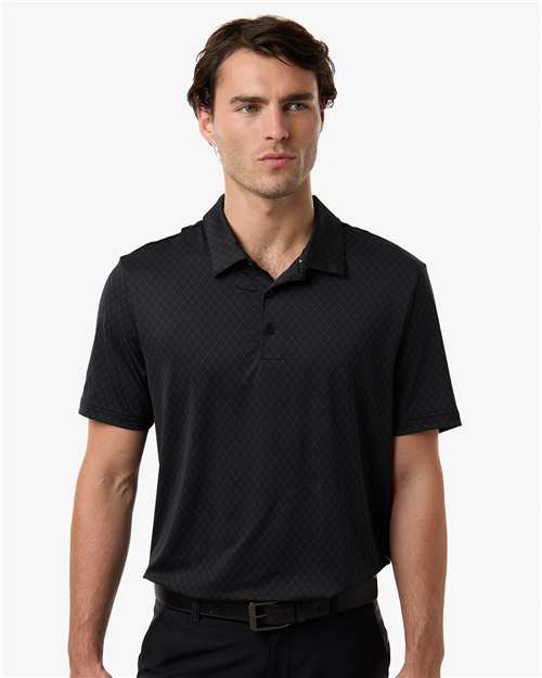 Men's 4-Way Stretch Printed Polo - Adidas – A716