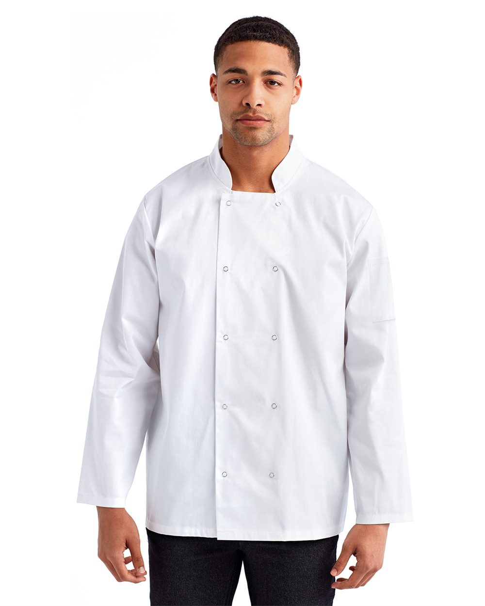 Unisex Ten Studded Front Chef Coat - Artisan Collection by Reprime - RP665