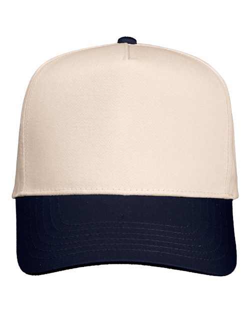 Five-Panel Twill Cap - Valucap - 8869