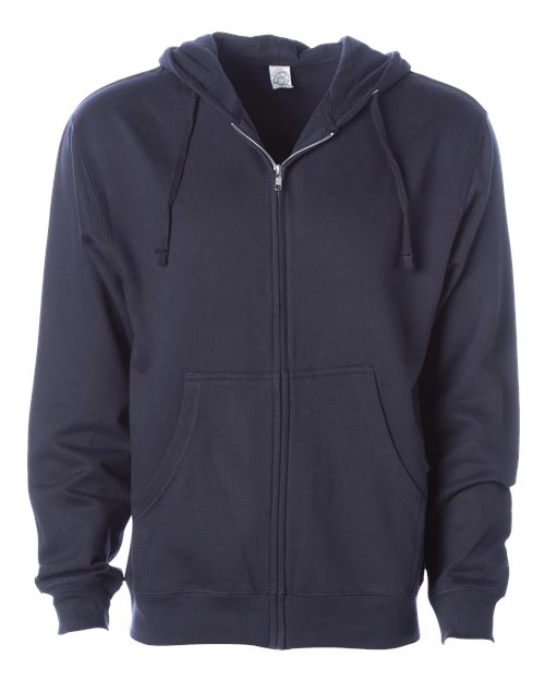 Unisex Midweight Full-Zip Hooded Sweatshirt - Independent Trading Co. - SS4500Z