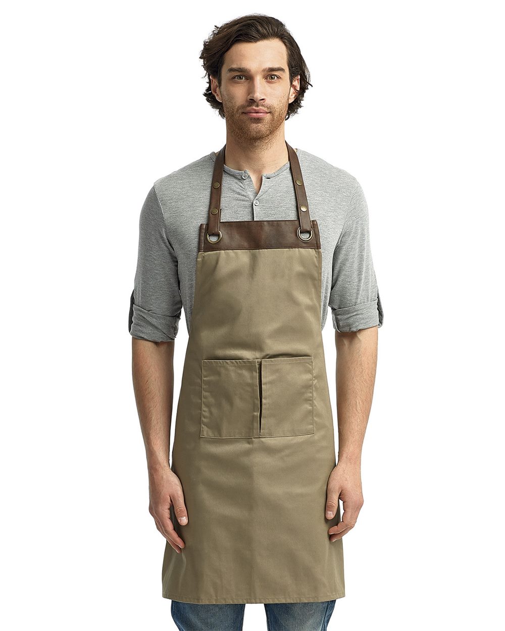 Espresso Bib Apron - Artisan Collection by Reprime - RP123