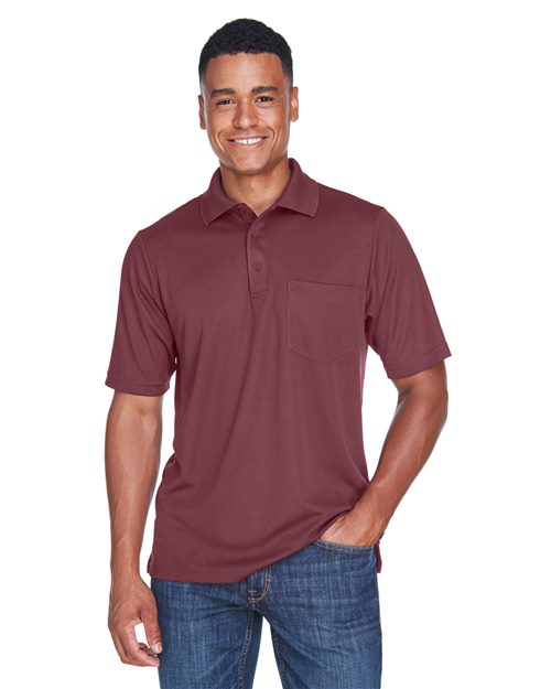 Men's Origin Performance Piqué Polo with Pocket - CORE365