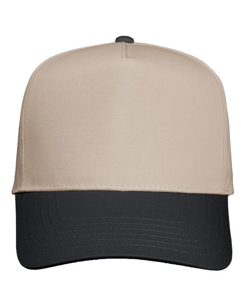 Five-Panel Twill Cap - Valucap - 8869
