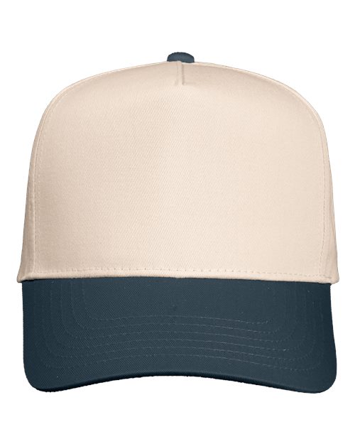 Five-Panel Twill Cap - Valucap - 8869