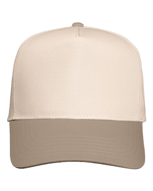 Five-Panel Twill Cap - Valucap - 8869