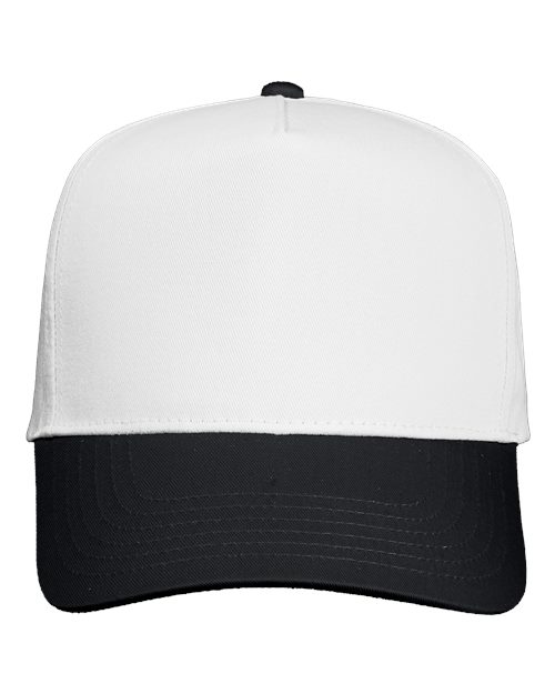 Five-Panel Twill Cap - Valucap - 8869