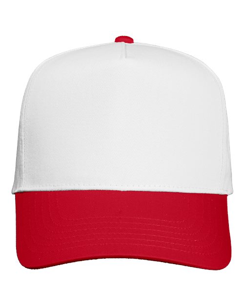 Five-Panel Twill Cap - Valucap - 8869
