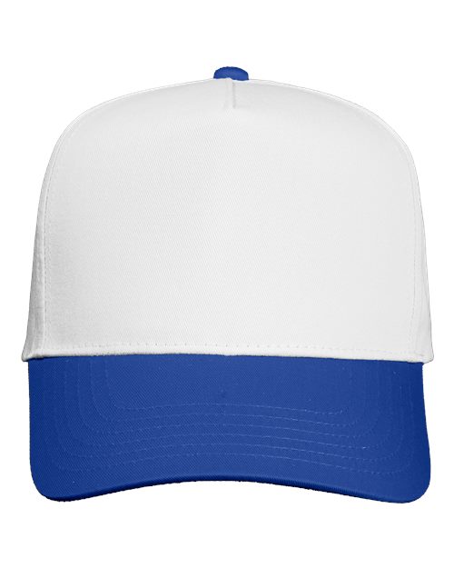 Five-Panel Twill Cap - Valucap - 8869