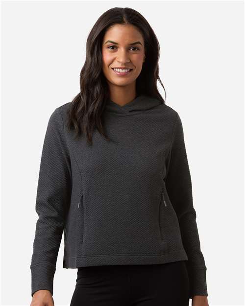 Women's Spirit Textured Hooded Pullover - North End - NE729W
