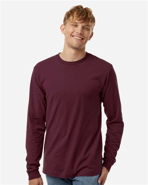 Unisex Fine Jersey Long Sleeve T-Shirt - Tultex - 202LS