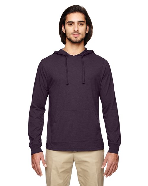 Unisex Eco Jersey Pullover Hooded Long Sleeve T-Shirt - econscious - EC1085
