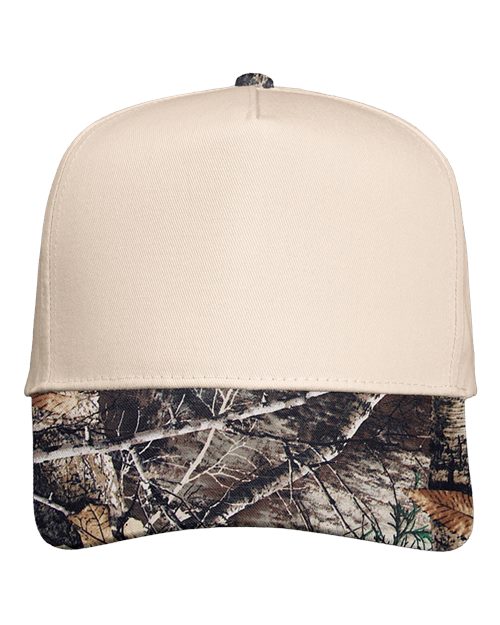 Five-Panel Twill Cap - Valucap - 8869