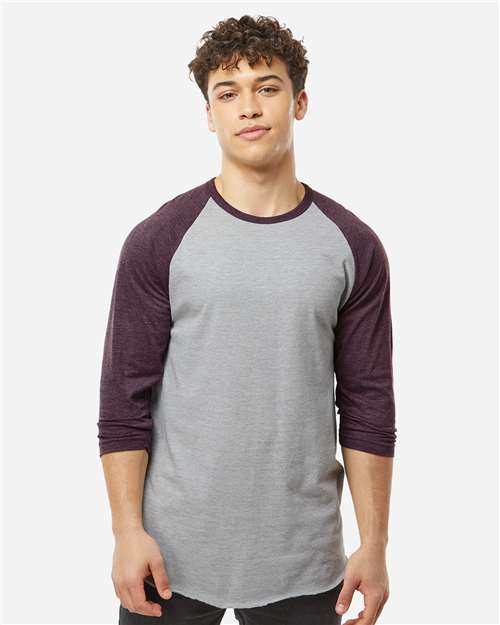 Unisex Fine Jersey Raglan T-Shirt - Tultex - 245