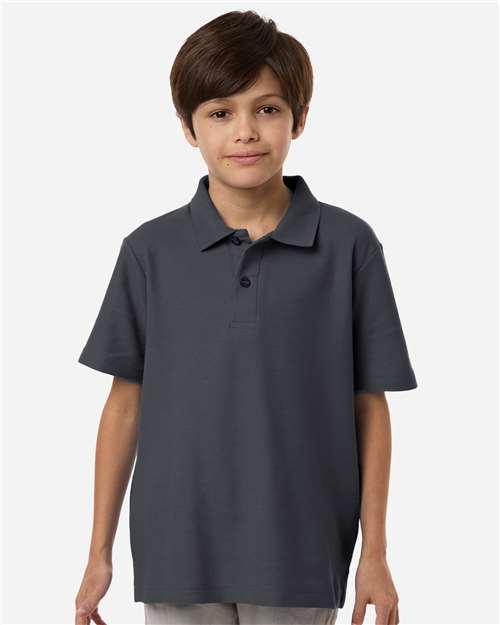 Youth Resolve CVC Performance Pique Polo - CORE365 - 16393