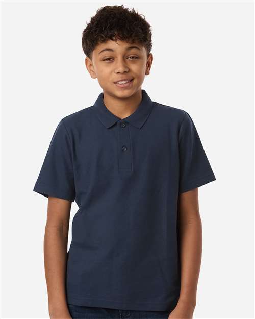 Youth Resolve CVC Performance Pique Polo - CORE365 - 16393
