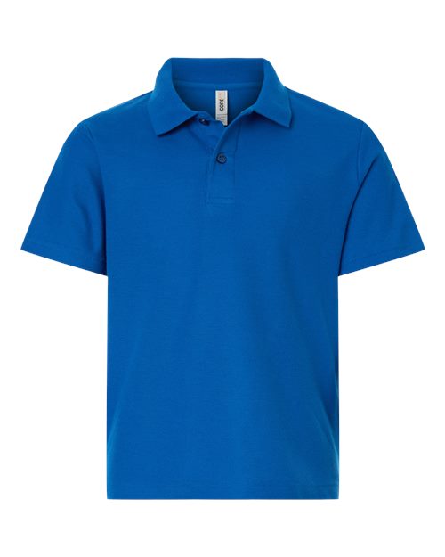 Youth Resolve CVC Performance Pique Polo - CORE365 - 16393