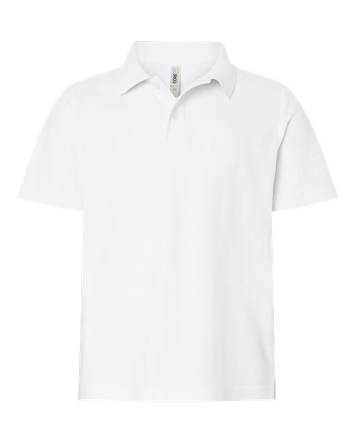 Youth Resolve CVC Performance Pique Polo - CORE365 - 16393