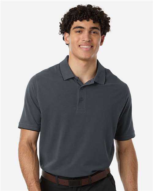 Men's Valiant Cotton Snag Protect Tipped Polo - Harriton – M215