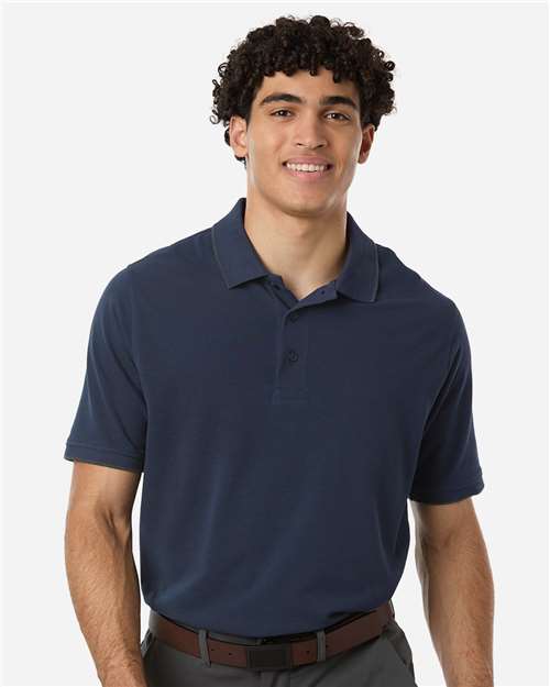 Men's Valiant Cotton Snag Protect Tipped Polo - Harriton – M215