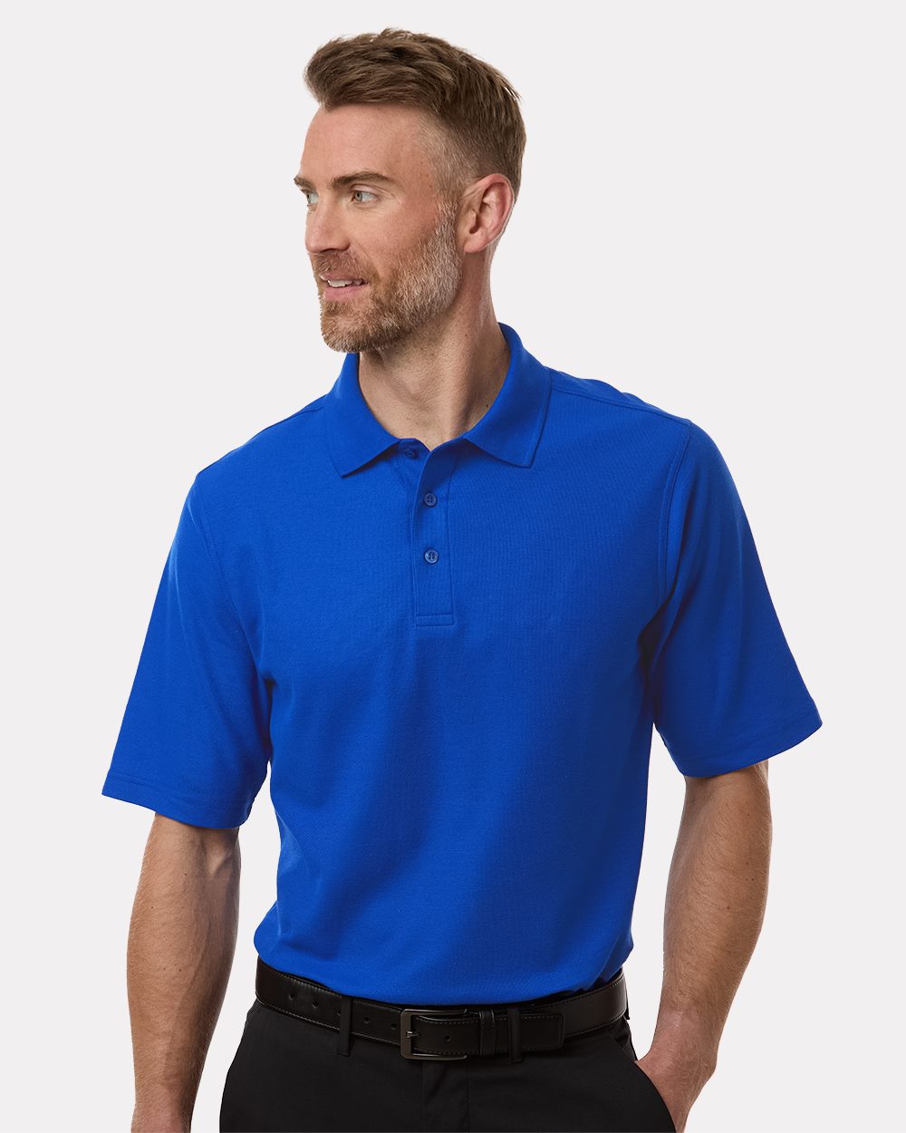 Men's Maverick CVC Pique Polo - Harriton - M105