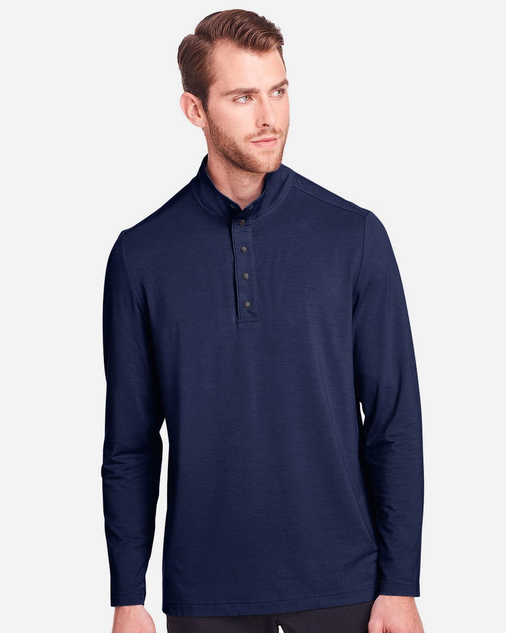 Men's JAQ Stretch Performance Snap-Neck Pullover - North End - NE400