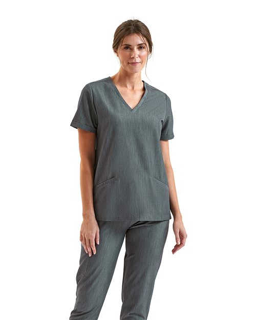 Women's Invincible V-Neck Stretch Scrub Top - Onna - NN310