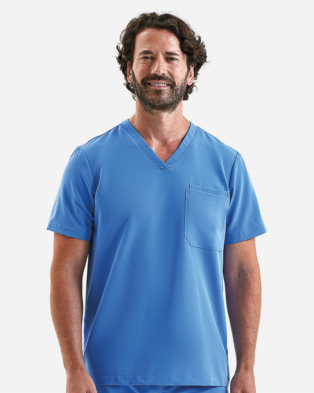 Men's Limitless V-Neck Stretch Scrub Top - Onna - NN200
