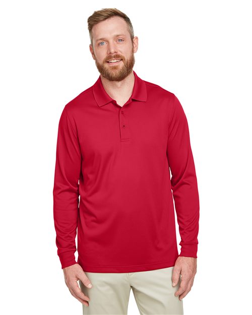 Men's Tall Advantage Long Sleeve Snag Protection Plus IL Polo - Harriton – M348LT