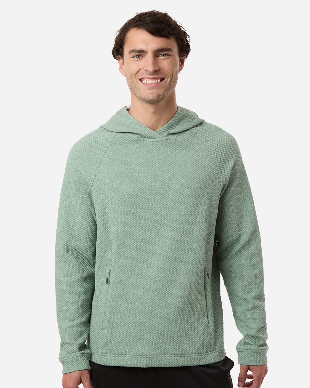Men's Spirit Textured Hooded Pullover - North End - NE729
