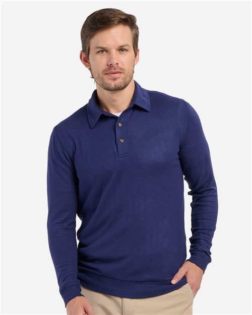 Men's Cuddle Sweater Polo - Boxercraft - BM1101