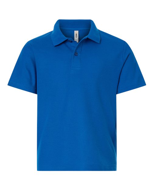 Youth Resolve CVC Performance Pique Polo - CORE365 - 16393