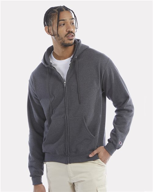 Unisex Powerblend® Full-Zip Hooded Sweatshirt - Champion - S800