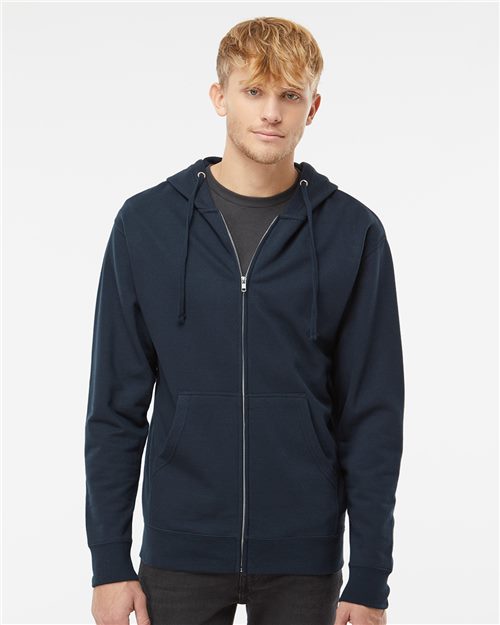 Unisex Midweight Full-Zip Hooded Sweatshirt - Independent Trading Co. - SS4500Z