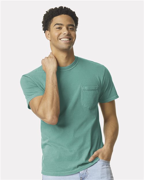 Unisex Garment-Dyed Heavyweight Pocket T-Shirt - Comfort Colors - 6030