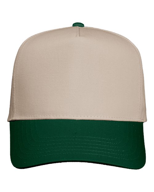 Five-Panel Twill Cap - Valucap - 8869