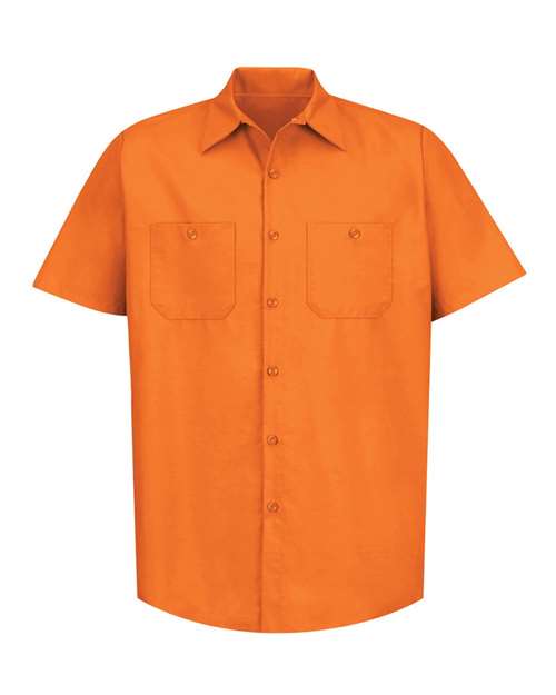 Men's Industrial Short Sleeve Work Shirt - Red Kap - SP24
